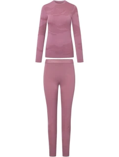 Dámske spodné prádlo VIKING Gasher Lady Set Merino veľkosť S ružová