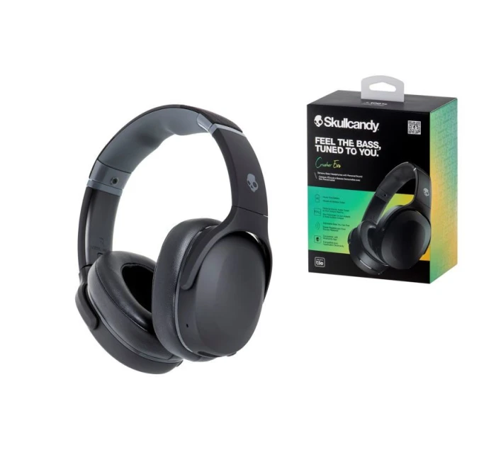 bezdrôtové slúchadlá Skullcandy Crusher Evo True Black