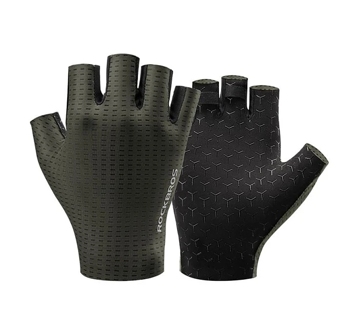 cyklistické rukavice krátké velikost: S zelené model 22083495 - Hikvision