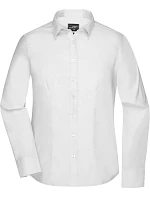 JN keprová halenka s dlouhým rukávem 02.0 white model 22488282 - Daiber JN keprová halenka s dlouhým rukávem 02.0 white model 22488282 - Daiber