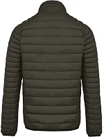 Kariban K 6120 Ľahká pánska prešívaná bunda 20.6120 tmavá khaki
