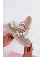 Nízké Dámské Sportovní Boty Béžové model 21685644 - Boto
