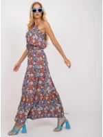 Sukienka model 21156162 brązowy - FPrice Sukienka model 21156162 brązowy - FPrice