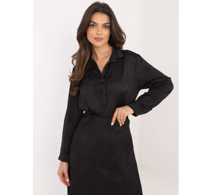 Koszula DHJ KS model 21798055 czarny - FPrice Koszula DHJ KS model 21798055 czarny - FPrice