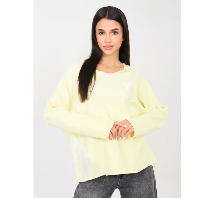 Blúzka IT BZ 6527.64 svetložltá