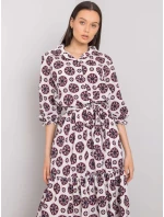 Šaty LK SK 508525.17 biele a červené Šaty LK SK 508525.17 biele a červené