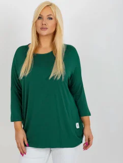 Blúzka RV BZ 3770.92 tmavo zelená