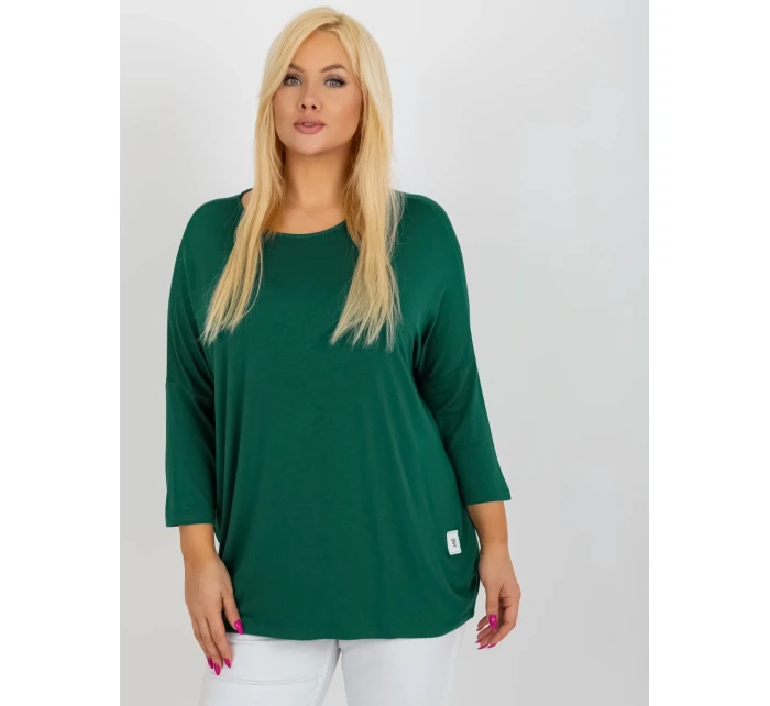 Blúzka RV BZ 3770.92 tmavo zelená