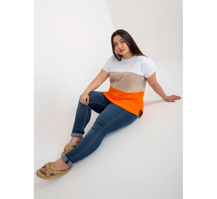 Blúzka RV BZ 8778.48 oranžová