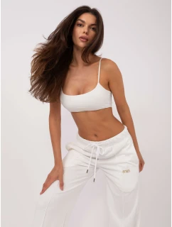 Spodnie RV DR model 21295479 ecru - FPrice