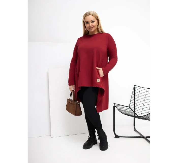 Tunika RV TU 5042.09X bordová