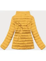 Ľahká žltá dámska prešívaná bunda (20311-333) Ľahká žltá dámska prešívaná bunda (20311-333)