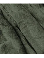 CIEPŁA KURTKA ZIMOWA DAMSKA DWUSTRONNA KHAKI model 21243810 - MHM