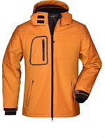 JN 1000 Pánská 3vrstvá zimní softshellová bunda model 22494754 orange - Daiber