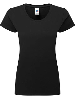 Dámské tričko z těžké bavlny "Authentic" 10. black model 22447554 - Russell Athletic