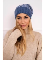 Milano fleecová čepice K203 denim model 18749927 - K-Fashion