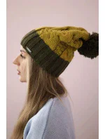 Paris fleecová čiapka K212 kivi+khaki