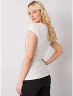 T košile EM TS ES 21 model 15518761 ecru - FPrice T košile EM TS ES 21 model 15518761 ecru - FPrice