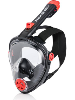 Potápačská maska AQUA SPEED Spectra 2.0 Detský čierny vzor 7