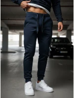 FashionStreet pánske tmavomodré tepláky UX2707 FashionStreet pánske tmavomodré tepláky UX2707