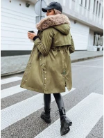 Dámska zimná bunda NADER zelená FashionStreet TY4031 Dámska zimná bunda NADER zelená FashionStreet TY4031