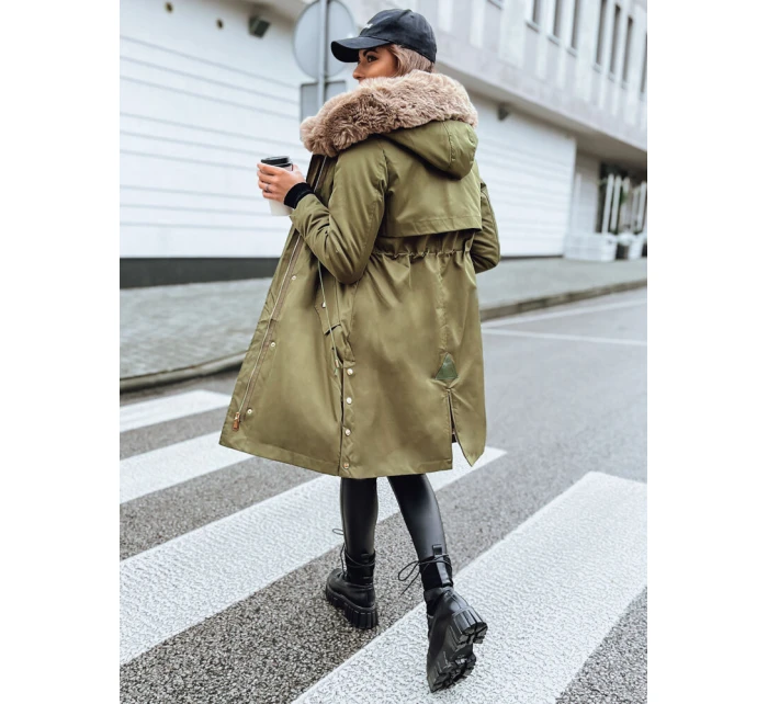 Dámska zimná bunda NADER zelená FashionStreet TY4031 Dámska zimná bunda NADER zelená FashionStreet TY4031