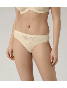 Dámske nohavičky Aura Spotlight Brazilian krémové - Triumph