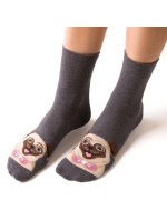 Ponožky Mops 099 tmavo šedé