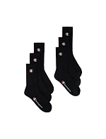 Champion 6-pack ponožky černé U20005 KK001