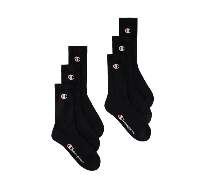 6pack ponožky černé model 22119802 KK001 - CHAMPION