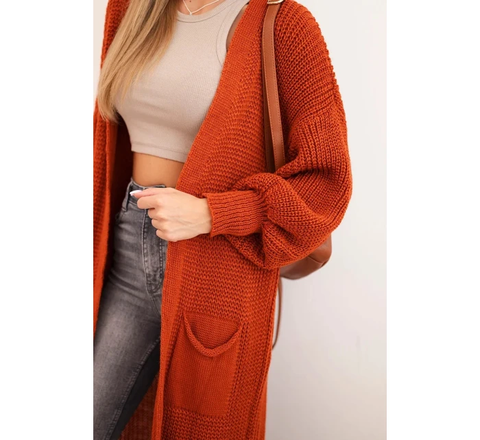 Dlhý sveter červený Dlhý sveter červený