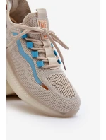 Buty Sportowe Męskie HI-POLY SYSTEM Big Star NN174452 Beżowe