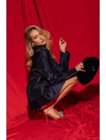 Lodičky s mašlí a kamínky zlaté Lurisse