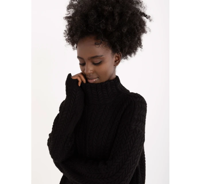 Sukienka BA SK model 21055348 czarny - FPrice Sukienka BA SK model 21055348 czarny - FPrice