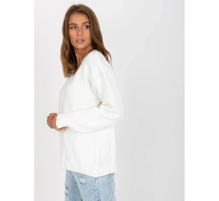 Sveter LC SW 0332.17 ecru Sveter LC SW 0332.17 ecru