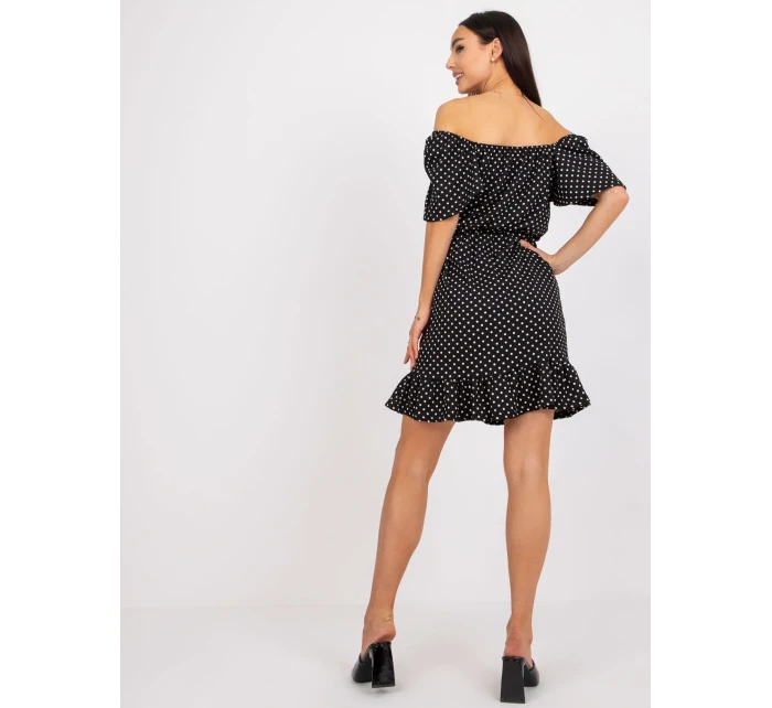 RO SK ELB 2316 šaty.38X čiernobielo