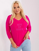 Blúzka RV BZ 9143.87P fuchsiová