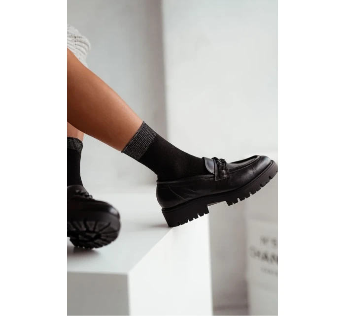 DÁMSKE BAVLNENÉ PONOŽKY S LUREXOVÝM REBROVANÍM 0200.060 DÁMSKE BAVLNENÉ PONOŽKY S LUREXOVÝM REBROVANÍM 0200.060