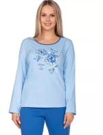 Dámské pyžamo model 21835231 plus blue - Regina