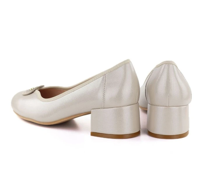 Dámske semišové zateplené čižmy khaki Potocki 12522