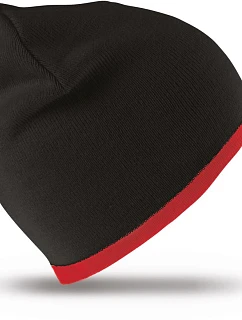 RC Oboustranná pletená čepice 28. black/red model 22424651 - Result Headwear