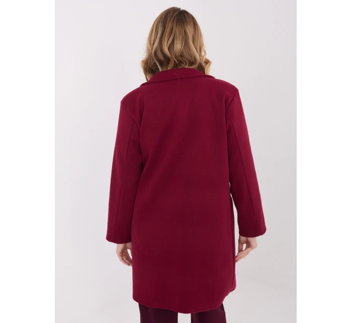 Płaszcz IT PL model 21782321 bordowy - FPrice