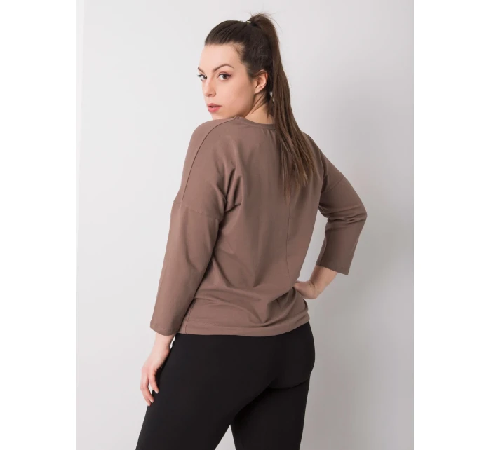 Blúzka RV BZ 6294.06P hnedá