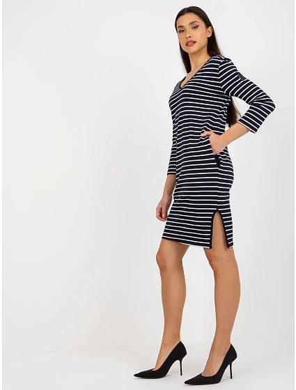 Dámské šaty TW SK BL tmavě modrá model 18044111 - FPrice Dámské šaty TW SK BL tmavě modrá model 18044111 - FPrice