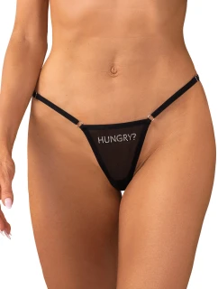 Dámská sexy tanga  černé  model 21935226 - Obsessive