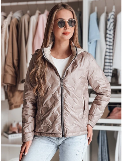 Dámská přechodná bunda růžová Dstreet model 21986752 - FashionStreet