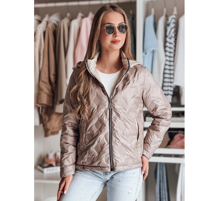 Dámská přechodná bunda růžová Dstreet model 21986752 - FashionStreet