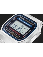 Unisex digitálne hodinky Casio A168WA s náramkom z nehrdzavejúcej ocele, strieborné Unisex digitálne hodinky Casio A168WA s náramkom z nehrdzavejúcej ocele, strieborné
