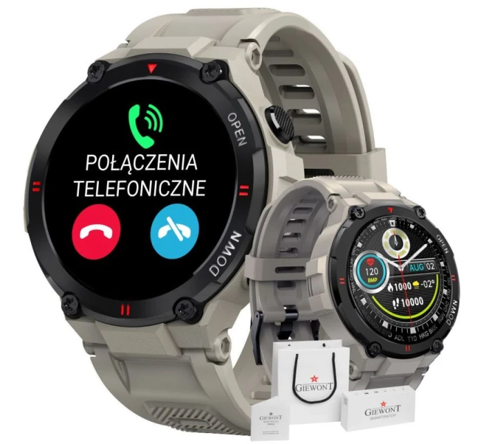 Chytré hodinky Grey model 21804543 - Giewont Chytré hodinky Grey model 21804543 - Giewont