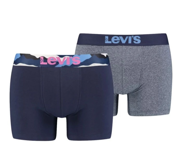 Pánske boxerky 2Pack 37149-0591 Blue - Levi's